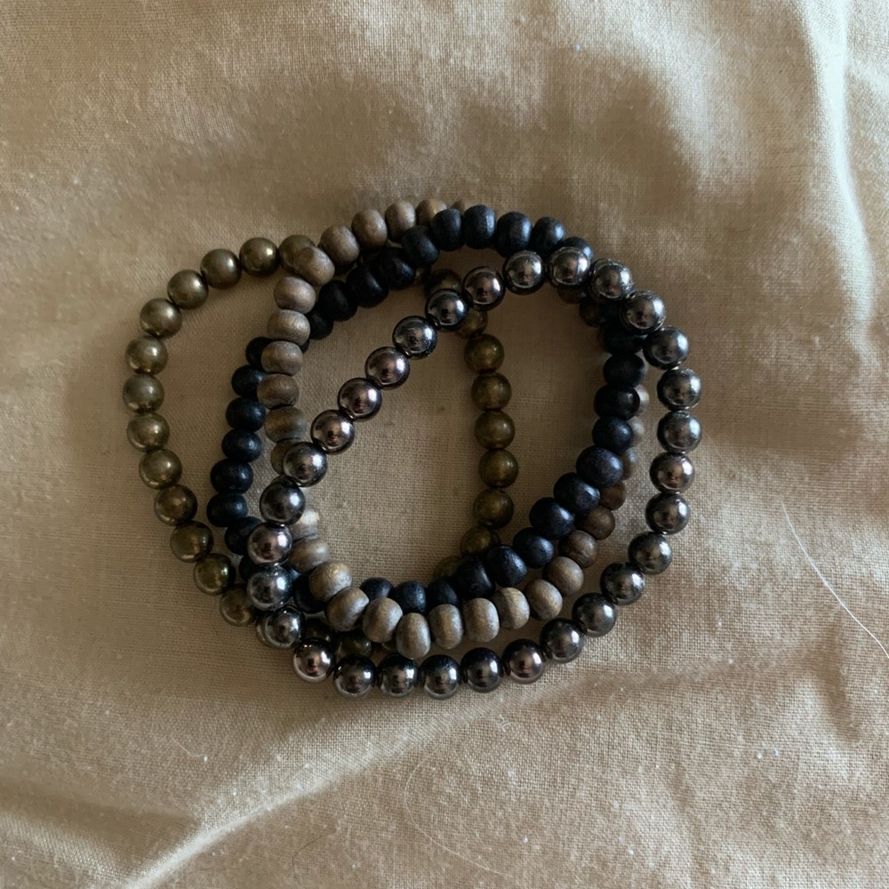 Set of four bracelets